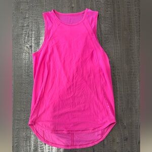 Lululemon Athletica Bright Pink Tank Top
